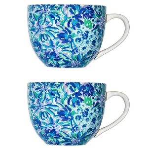 Lilly Pulitzer mug set